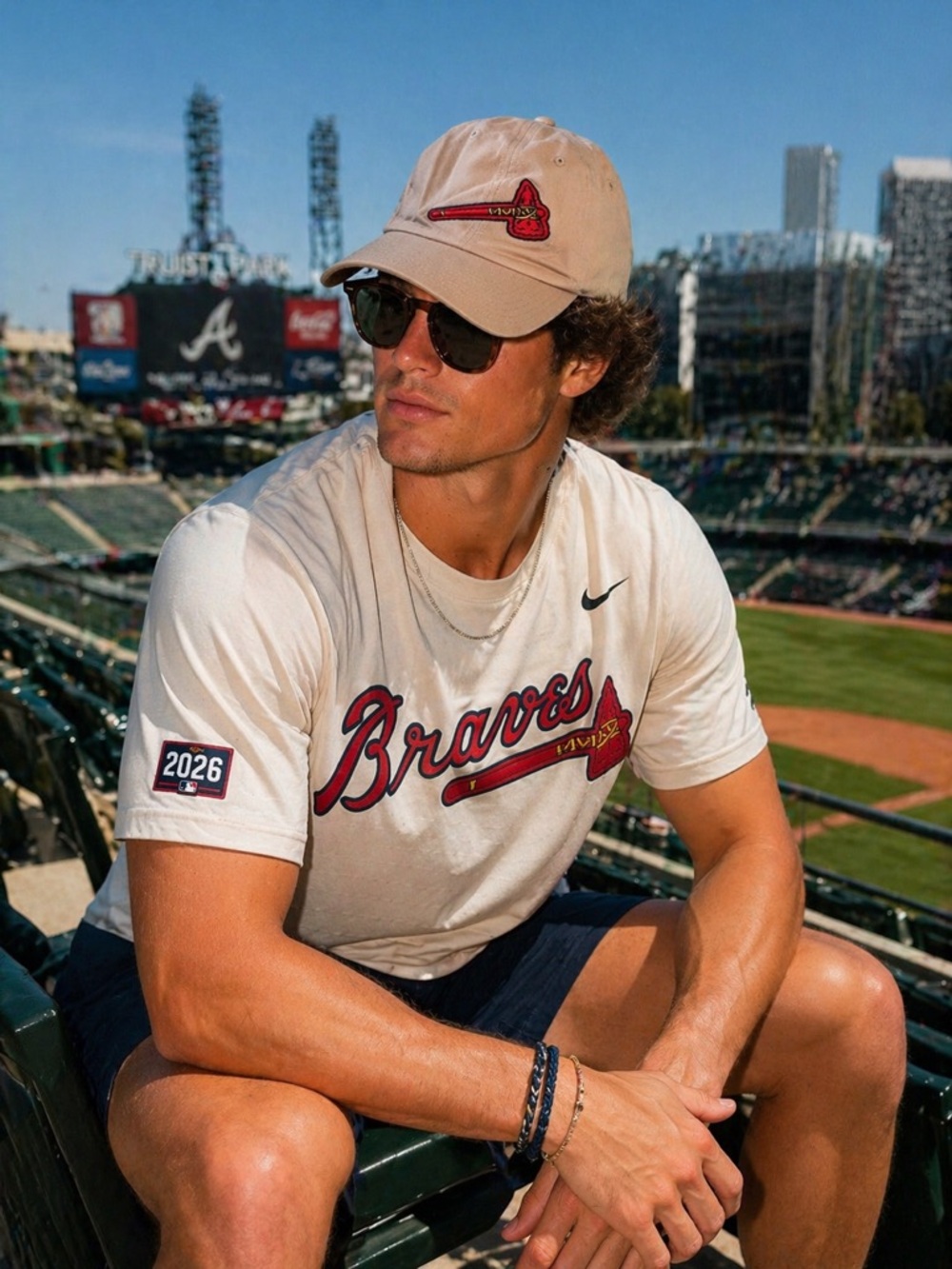 Fan favorite Atlanta Braves Cap official Major League Baseball